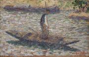 Georges Seurat Le Pecheur oil on canvas